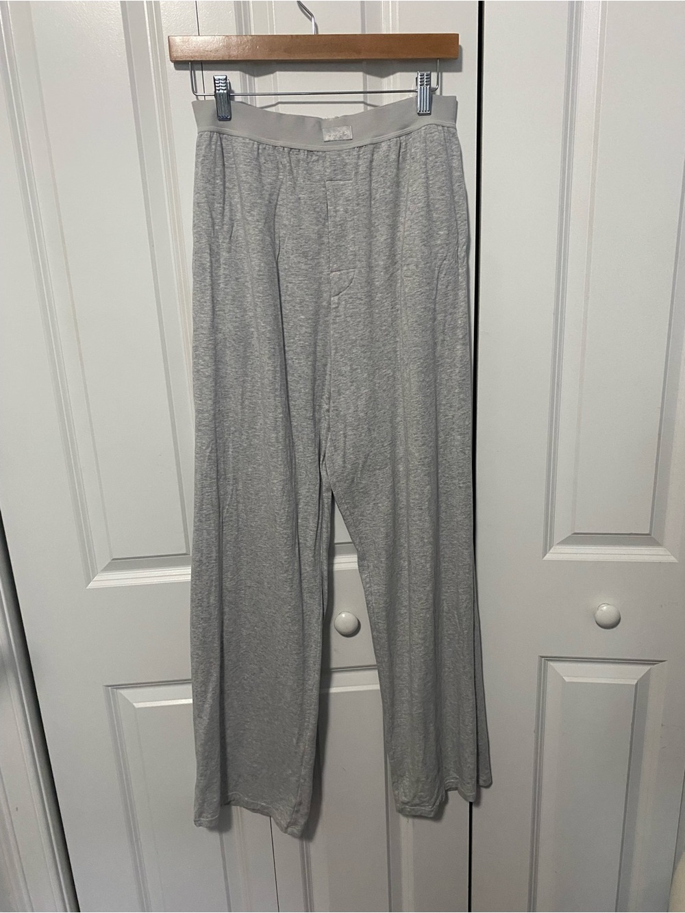 Skims Boyfriend Gray Lounge Pants